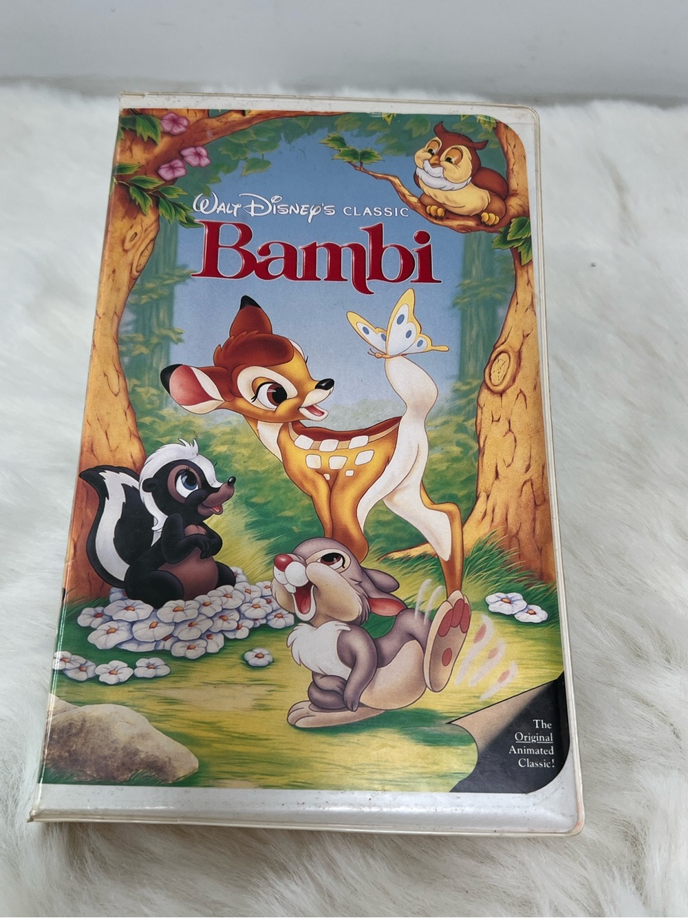 Walt Disney Bambi VHS Tape Vintage rare